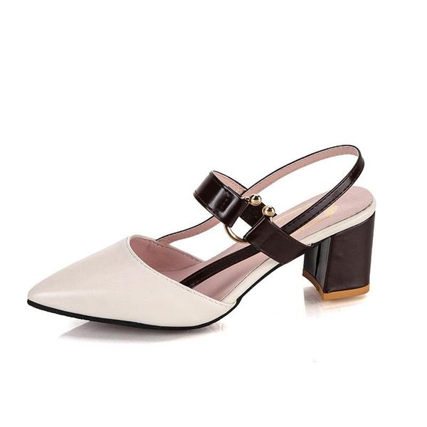 sandals women 2021 korean version of baotou pointed toe buckle roman shoes shallow mouth thick heel high heels open, Black
sandals women 2021 korean version of baotou pointed toe buckle roman shoes shallow mouth thick heel high heels open, Black