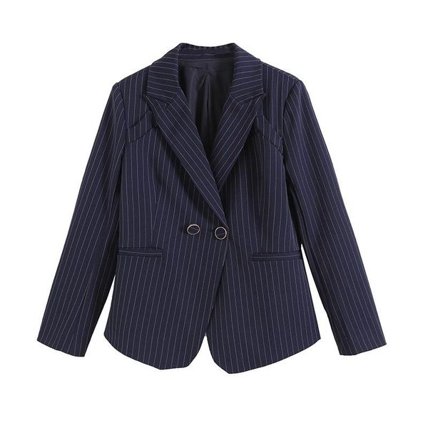 women's suits & blazers 2021 winter women's jacket zaraing style temperament plaid suit fashion casual lapel cardigan, White;black
women's suits & blazers 2021 winter women's jacket zaraing style temperament plaid suit fashion casual lapel cardigan, White;black