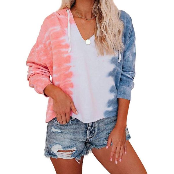 stylish women long sleeve drawstring tie dye hoodie gradient color sweatshirt casual pullover tees women's hoodies & sweatshirts, Black
stylish women long sleeve drawstring tie dye hoodie gradient color sweatshirt casual pullover tees women's hoodies & sweatshirts, Black