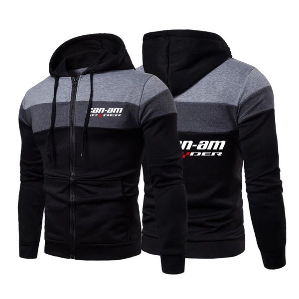 men's hoodies & sweatshirts man's 2021 brp can-am printing fashion custom leisure hooded zipper hip hop splicing streetwear jacket, Black
men's hoodies & sweatshirts man's 2021 brp can-am printing fashion custom leisure hooded zipper hip hop splicing streetwear jacket, Black