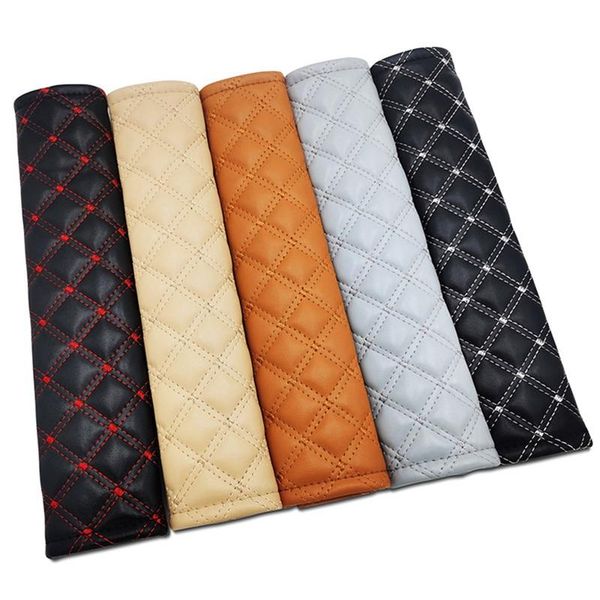 safety belts & accessories 1pair breathable car belt cover pu leather thickened seatbelt pad auto shoulder protective strap pads
safety belts & accessories 1pair breathable car belt cover pu leather thickened seatbelt pad auto shoulder protective strap pads