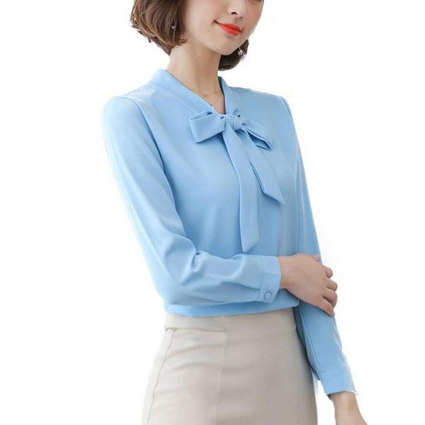women's blouses & shirts volocean 2021 womens fashion women autumn chiffon blouse shirt bow woman v-neck blusas feminina female tee, White
women's blouses & shirts volocean 2021 womens fashion women autumn chiffon blouse shirt bow woman v-neck blusas feminina female tee, White