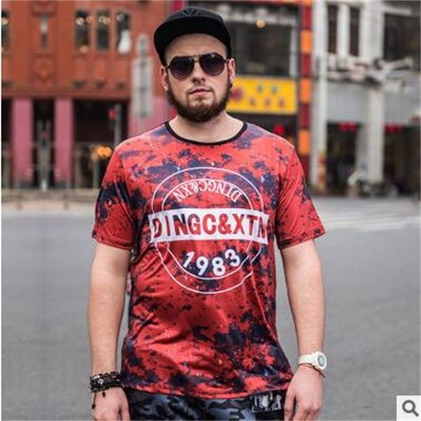 creative printed casual loose short sleeve fat person oversize t-shirt teenager hippop streetwear tees for sale, White;black
creative printed casual loose short sleeve fat person oversize t-shirt teenager hippop streetwear tees for sale, White;black
