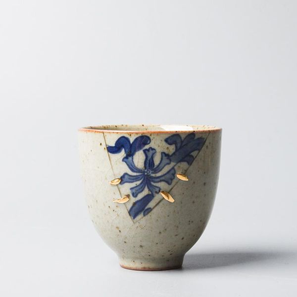 cups & saucers 4pcs/lot vintage chinese pottery tea cup set blue flower with golden teaware bowl for ceremony teacup wine mugs
cups & saucers 4pcs/lot vintage chinese pottery tea cup set blue flower with golden teaware bowl for ceremony teacup wine mugs