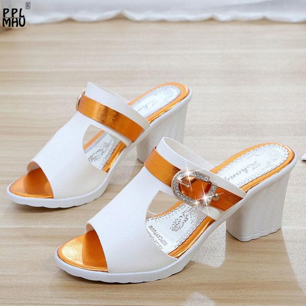elegant light peep toe luxury slides retro non-slip sandals pu leather hollow out buckle metal decoration square heel slippers, Black
elegant light peep toe luxury slides retro non-slip sandals pu leather hollow out buckle metal decoration square heel slippers, Black