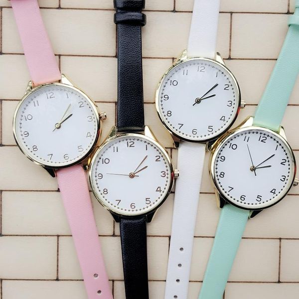 wristwatches korean style simple women watch,fashion digital numbers dial watch fashion quartz small thin leather band students, Slivery;brown
wristwatches korean style simple women watch,fashion digital numbers dial watch fashion quartz small thin leather band students, Slivery;brown
