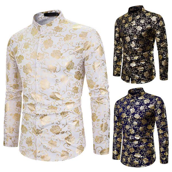 Men's tan long henry collar cardigan shirt with pink print single-breasted kind thin tops, White;black
Men's tan long henry collar cardigan shirt with pink print single-breasted kind thin tops, White;black