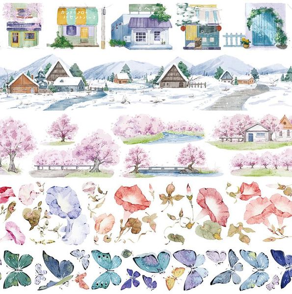 gift wrap amazing scenery flowers special oil washi tapes journal masking tape adhesive diy scrapbooking stickers
gift wrap amazing scenery flowers special oil washi tapes journal masking tape adhesive diy scrapbooking stickers