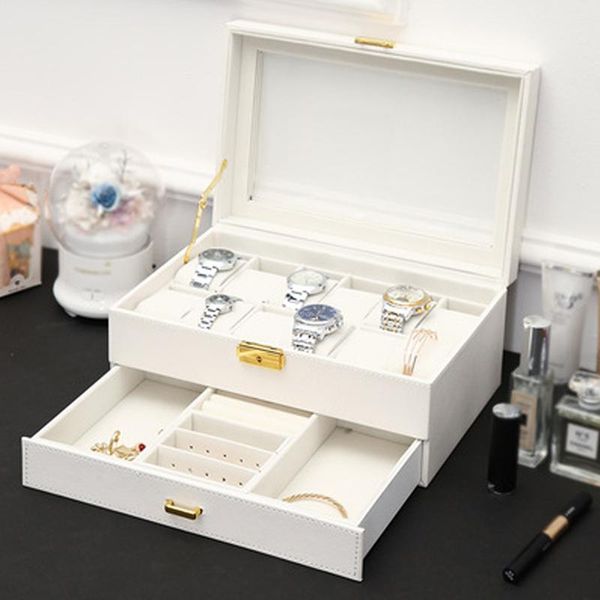 watch boxes & cases 6/8/10/12 grids luxury pu box for watches&sunglass&jewelry men women glass quaity ladies jewelry organizer, Black;blue
watch boxes & cases 6/8/10/12 grids luxury pu box for watches&sunglass&jewelry men women glass quaity ladies jewelry organizer, Black;blue