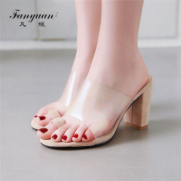 dress shoes fanyuan 2021 summer woman thick high heels women elegant pvc sandals prom ladies plus size, Black
dress shoes fanyuan 2021 summer woman thick high heels women elegant pvc sandals prom ladies plus size, Black