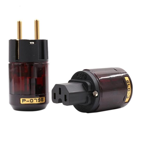 smart power plugs p-079e/c-079 brass gold-plated european plug audio cord connector 16a 250v(eu plug)
smart power plugs p-079e/c-079 brass gold-plated european plug audio cord connector 16a 250v(eu plug)