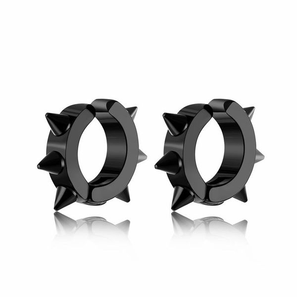 clip-on & screw back black silver studded spikes earrings for men boys goth punk hip-hop earring small clip male jewelry
clip-on & screw back black silver studded spikes earrings for men boys goth punk hip-hop earring small clip male jewelry