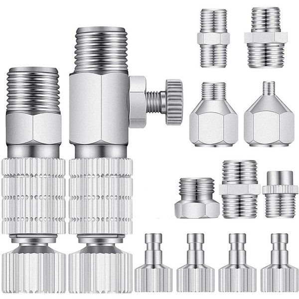 pneumatic tools 15pcs airbrush adapter set quick release coupling disconnect kit fitting connector female
pneumatic tools 15pcs airbrush adapter set quick release coupling disconnect kit fitting connector female