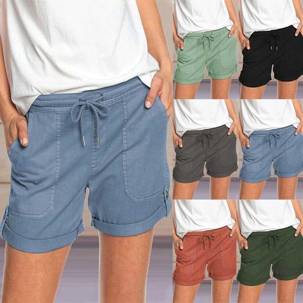 women's shorts 2021 summer oversized 3xl women adjustable drawstring elastic waist casual ladies loose solid color, White;black
women's shorts 2021 summer oversized 3xl women adjustable drawstring elastic waist casual ladies loose solid color, White;black