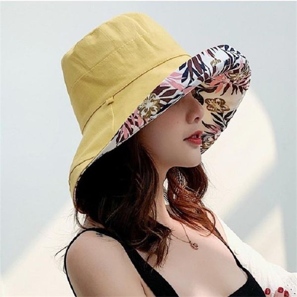 wide brim hats women's bucket hat fashion summer big panamanian women 2021 sun for female beach double-sided fisherman visor, Blue;gray
wide brim hats women's bucket hat fashion summer big panamanian women 2021 sun for female beach double-sided fisherman visor, Blue;gray