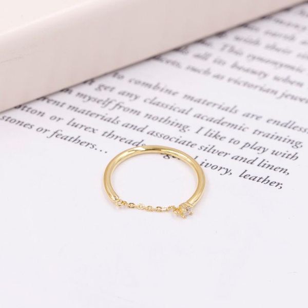 cluster rings trendy brand silver gold-plated inlaid zircon half-chain ring small and exquisite light luxury charm women jewelry, Golden;silver
cluster rings trendy brand silver gold-plated inlaid zircon half-chain ring small and exquisite light luxury charm women jewelry, Golden;silver