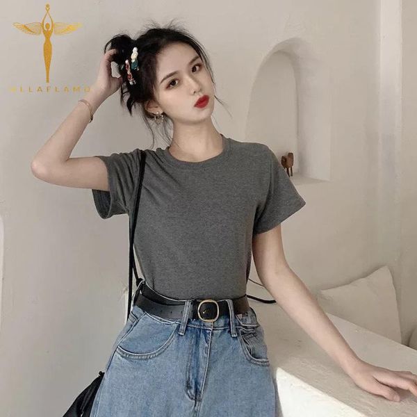 women's t-shirt 9 colors korean round neck tshirts loose versatile bottoming tee-shirt summer soft short sleeve women, White
women's t-shirt 9 colors korean round neck tshirts loose versatile bottoming tee-shirt summer soft short sleeve women, White