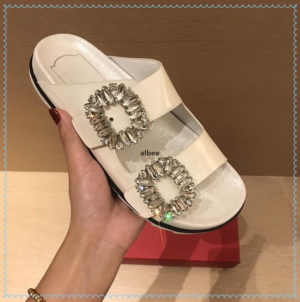 high qualtiy designer comfortable brand women's summer casual slippers wide soled sandals with box are size35-40, Black
high qualtiy designer comfortable brand women's summer casual slippers wide soled sandals with box are size35-40, Black