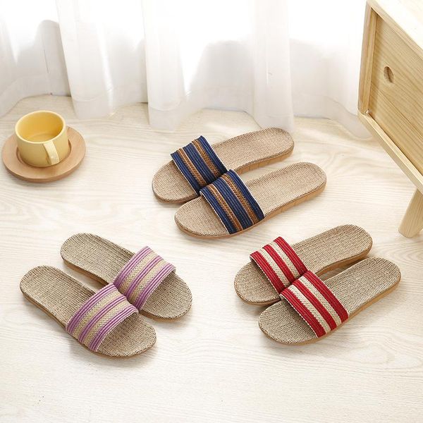 slippers women linen eva girls shoes couple flip flops soft multicolor stripes casual summer chaussures femal, Black
slippers women linen eva girls shoes couple flip flops soft multicolor stripes casual summer chaussures femal, Black