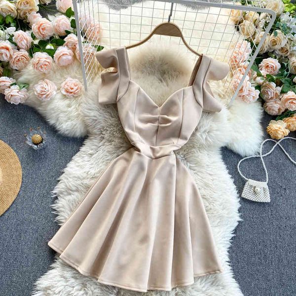 two piece dress korean dresses for women party red mini vintage a-line v-neck ruffled slim sweet short trend vestidos kigm, White
two piece dress korean dresses for women party red mini vintage a-line v-neck ruffled slim sweet short trend vestidos kigm, White