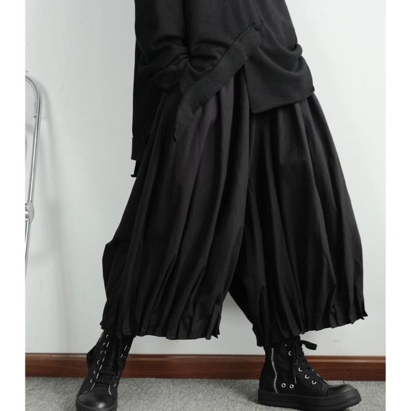 men's pants japan style leg vintage casual elastic waist joggers retro trousers pantalone hip hop uomo korean fashion clothing men, Black
men's pants japan style leg vintage casual elastic waist joggers retro trousers pantalone hip hop uomo korean fashion clothing men, Black