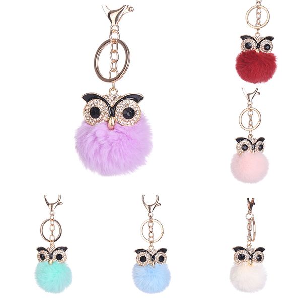 cute owl car keychain for women men pompom key ring holder fluffy rabbit fur ball keychains accessories, Slivery;golden
cute owl car keychain for women men pompom key ring holder fluffy rabbit fur ball keychains accessories, Slivery;golden