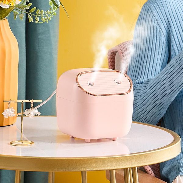 humidifiers cute pet air humidifier rechargeable diffuser 600ml aroma double spray mist maker with led lamp light
humidifiers cute pet air humidifier rechargeable diffuser 600ml aroma double spray mist maker with led lamp light