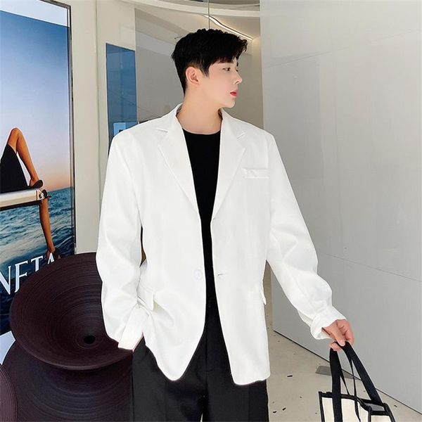 men's suits & blazers coat solid color small suit high sense spring and autumn careful machine design korean fried street, White;black
men's suits & blazers coat solid color small suit high sense spring and autumn careful machine design korean fried street, White;black