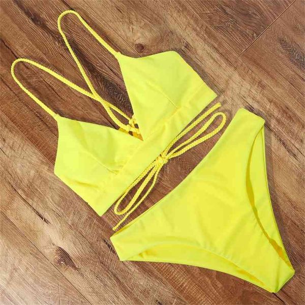 swimsuit women bikini set push up split bandage brazilian biquinis feminino leopard solid swimwear 210712, White;black
swimsuit women bikini set push up split bandage brazilian biquinis feminino leopard solid swimwear 210712, White;black