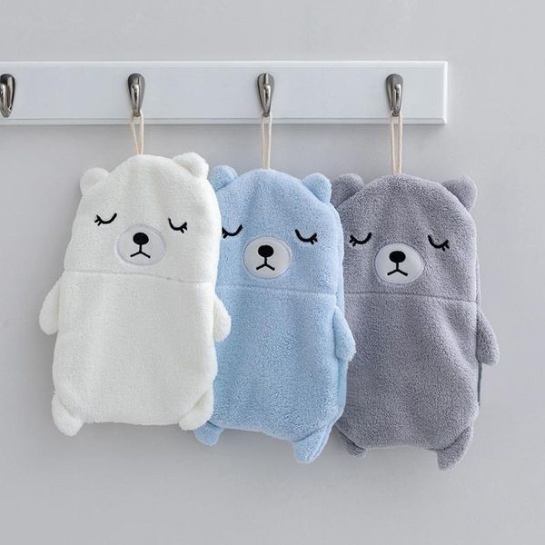 towel hanging coral fleece cute cartoon bear hand soft absorbent kitchen bathroom wash cloth
towel hanging coral fleece cute cartoon bear hand soft absorbent kitchen bathroom wash cloth