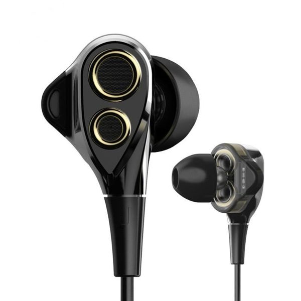 headphones & earphones high bass dual drive hifi wired earphone stereo with microphone 3.5mm for mobile phone
headphones & earphones high bass dual drive hifi wired earphone stereo with microphone 3.5mm for mobile phone