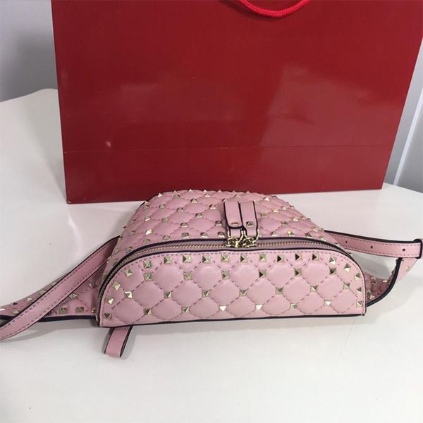 waist bags 2021 fashion rivet bag genuine leather double zipper design high quality
waist bags 2021 fashion rivet bag genuine leather double zipper design high quality