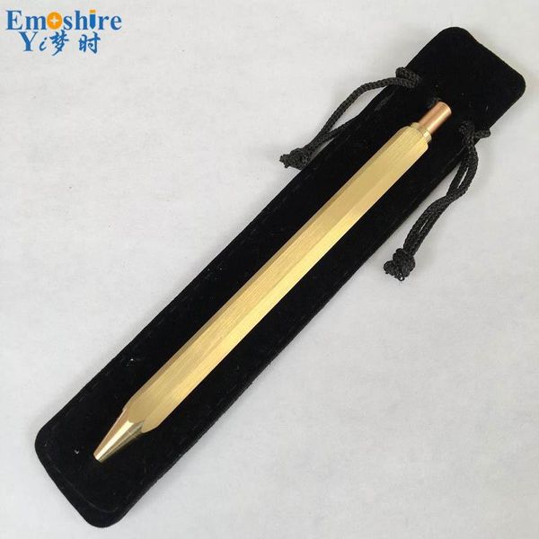 stationery automatic ballpoint pen hexagonal drawing press copper roller ball without pencil case p286 pens, Blue;orange
stationery automatic ballpoint pen hexagonal drawing press copper roller ball without pencil case p286 pens, Blue;orange