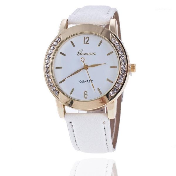 wristwatches 2021 fashion geneva watches women ladies crystal dress quartz wristwatch female clock relogio feminino montre femme, Slivery;brown
wristwatches 2021 fashion geneva watches women ladies crystal dress quartz wristwatch female clock relogio feminino montre femme, Slivery;brown