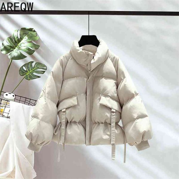 8 solid colors cotton parkas women's outwear korean style autumn winter oversized coats jacket women's clothing 210819, Black
8 solid colors cotton parkas women's outwear korean style autumn winter oversized coats jacket women's clothing 210819, Black