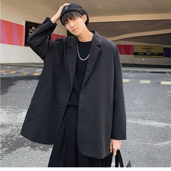 men's suits & blazers 2021 spring autumn fashion street style smart casual comfortable single breasted long for shopping, White;black
men's suits & blazers 2021 spring autumn fashion street style smart casual comfortable single breasted long for shopping, White;black