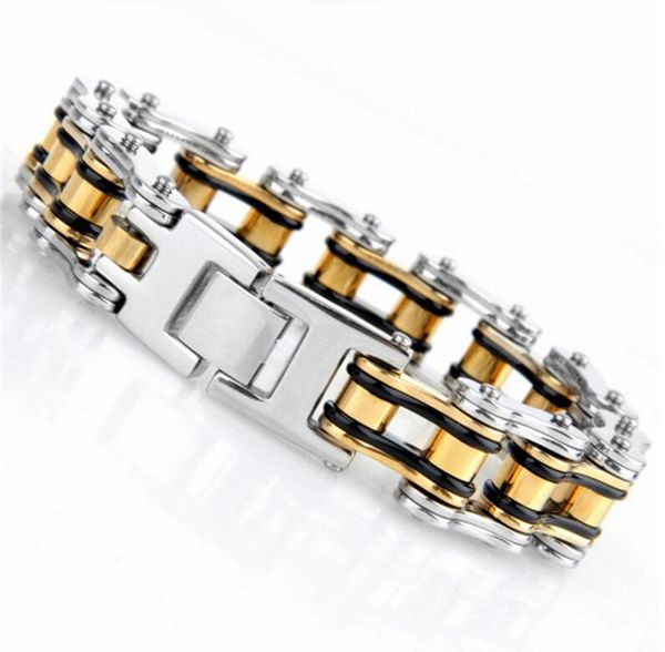 link, chain punk 16mm heavy boys mens bicycle bike biker motorcycle link jewelry gold black 316l stainless steel motor bracelet bangle
link, chain punk 16mm heavy boys mens bicycle bike biker motorcycle link jewelry gold black 316l stainless steel motor bracelet bangle