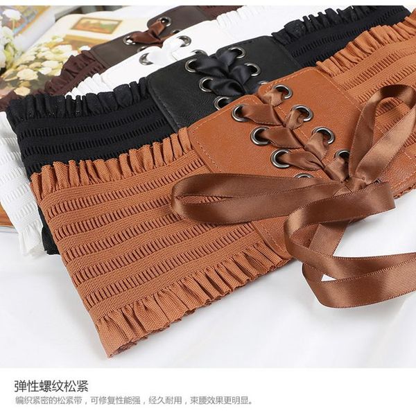 belts fashion wide for women luxury genuine leather waist corset belt cummerbund female dress decorate waistband accessory, Black;brown
belts fashion wide for women luxury genuine leather waist corset belt cummerbund female dress decorate waistband accessory, Black;brown