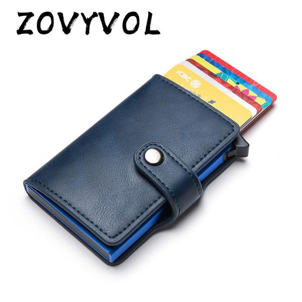 card holders zovyvol 2021 casual holder hasp smart id case metal rfid aluminum box slim men and women pu leath, Brown;gray
card holders zovyvol 2021 casual holder hasp smart id case metal rfid aluminum box slim men and women pu leath, Brown;gray