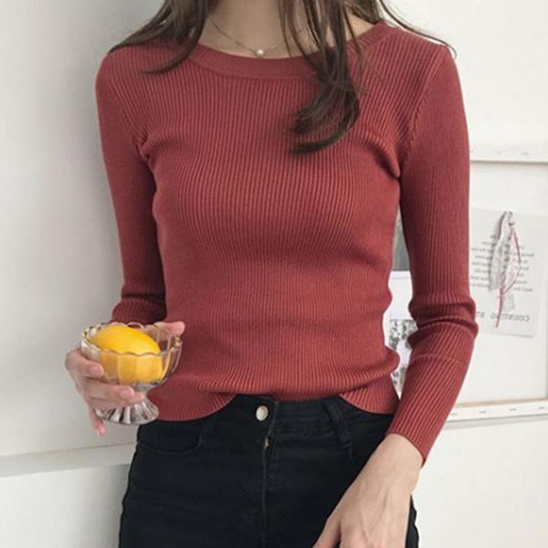 women's sweaters women sweater pullover slim o-neck warm knitted korean jumper fashion clothes pull femme poleras sueter 2021, White;black
women's sweaters women sweater pullover slim o-neck warm knitted korean jumper fashion clothes pull femme poleras sueter 2021, White;black