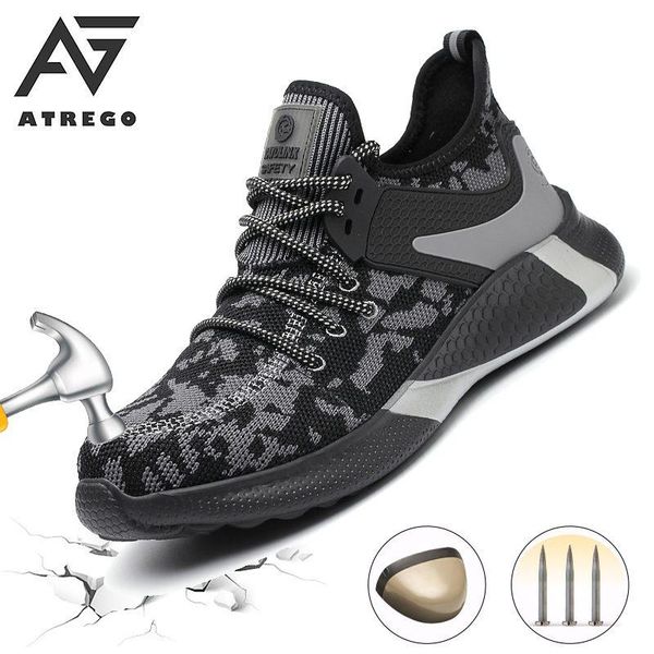 boots atrego men's fashion steel toe safety shoes mens sneakers anti-smashing anti-puncture lightweight breathable working, Black
boots atrego men's fashion steel toe safety shoes mens sneakers anti-smashing anti-puncture lightweight breathable working, Black