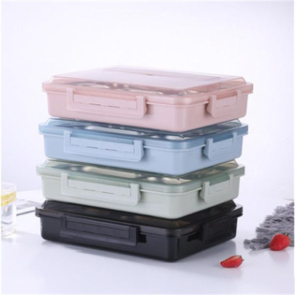 storage bottles & jars stainless steel lunch box with compartment leak-proof bento dinnerware set microwave student food container #t2
storage bottles & jars stainless steel lunch box with compartment leak-proof bento dinnerware set microwave student food container #t2