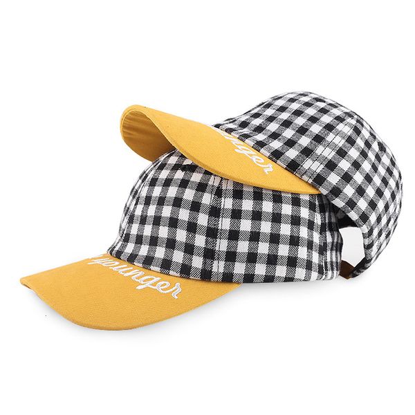 caps fashion cap autumn simple color matching plaid men's and women's travel personality baseball, Blue;gray
caps fashion cap autumn simple color matching plaid men's and women's travel personality baseball, Blue;gray