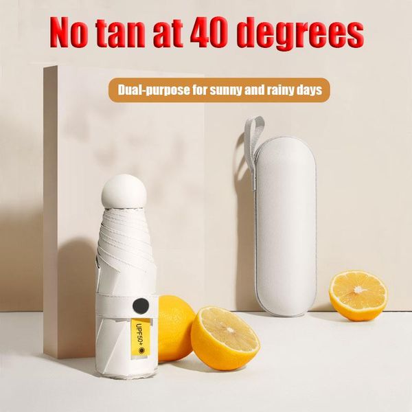 umbrellas sun umbrella female sunscreen anti-ultraviolet sunshade dual-use mini five-fold ultra-light compact portable 
umbrellas sun umbrella female sunscreen anti-ultraviolet sunshade dual-use mini five-fold ultra-light compact portable