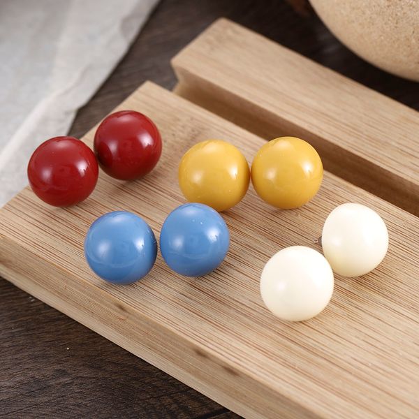 spring series round earrings solid color cute stud earrings temperament women jewelry earrings trend new party gift 2021 trendy, Golden;silver
spring series round earrings solid color cute stud earrings temperament women jewelry earrings trend new party gift 2021 trendy, Golden;silver