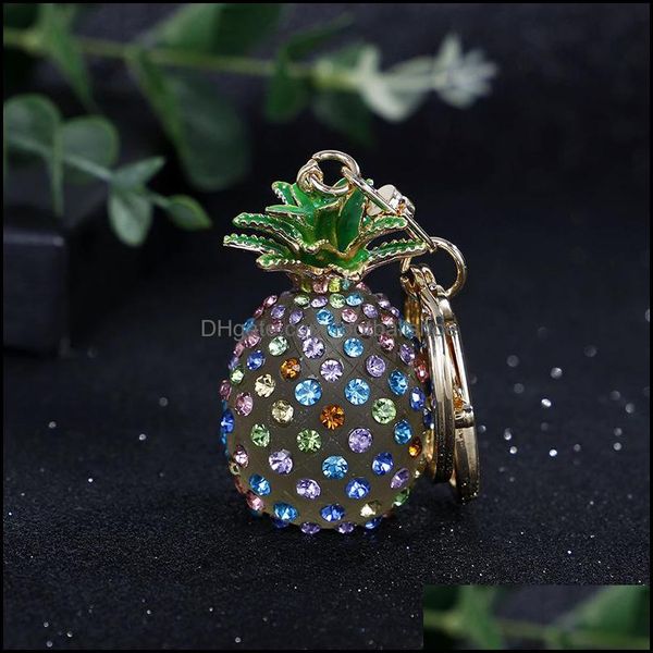 fashion aessories crystal pine keychains charms key chain ring for women bag purse pendant tropical fruit keyrings drop delivery 2021 1dpmr, Silver
fashion aessories crystal pine keychains charms key chain ring for women bag purse pendant tropical fruit keyrings drop delivery 2021 1dpmr, Silver