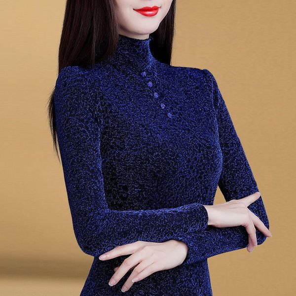regular / plus velvet high neck long-sleeved bottoming shirt women's 2021 autumn and winter bright silk t-sh sweaters, White;black
regular / plus velvet high neck long-sleeved bottoming shirt women's 2021 autumn and winter bright silk t-sh sweaters, White;black