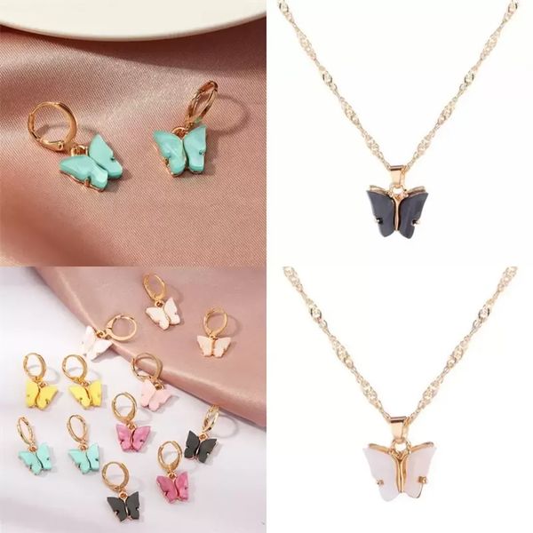 genuine colour butterfly pendant necklace womens acrylic plated gold stud earrings 2020 fashion charms jewelry chain new products 0 7sf f2b, Silver
genuine colour butterfly pendant necklace womens acrylic plated gold stud earrings 2020 fashion charms jewelry chain new products 0 7sf f2b, Silver