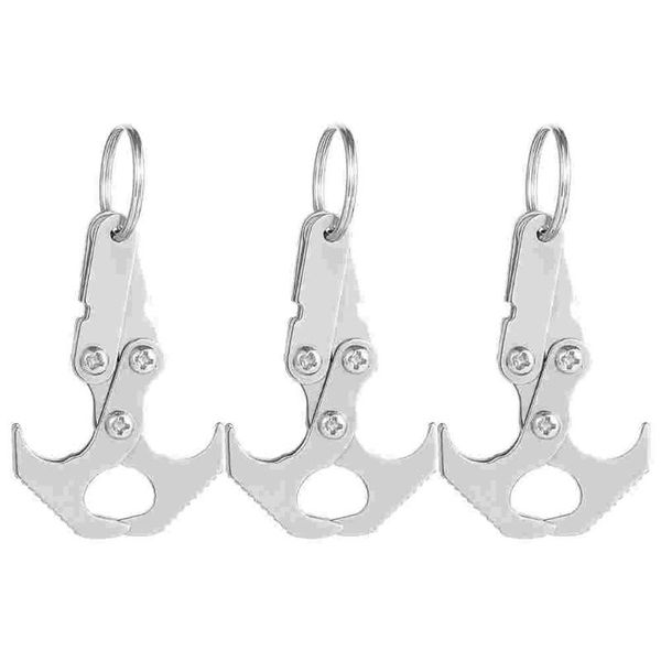 cords, slings and webbing 3pcs outdoor grappling claw folding survival stainless steel hooks (silver)
cords, slings and webbing 3pcs outdoor grappling claw folding survival stainless steel hooks (silver)