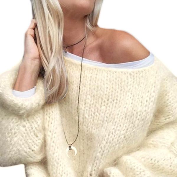 women's sweaters women lantern long sleeve o-neck sweater fluffy fuzzy mohair pullover chunky knit solid color oversized loose jumper, White;black
women's sweaters women lantern long sleeve o-neck sweater fluffy fuzzy mohair pullover chunky knit solid color oversized loose jumper, White;black